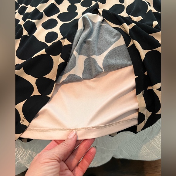 GOLD - Leopard Print Faux Wrap Dress - Picture 10 of 11